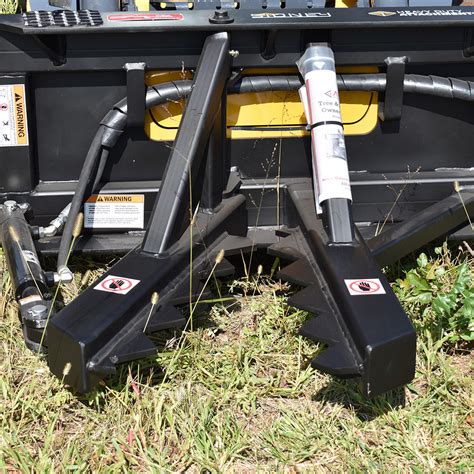 jesup skid steer attachments|post puller for skid steer.